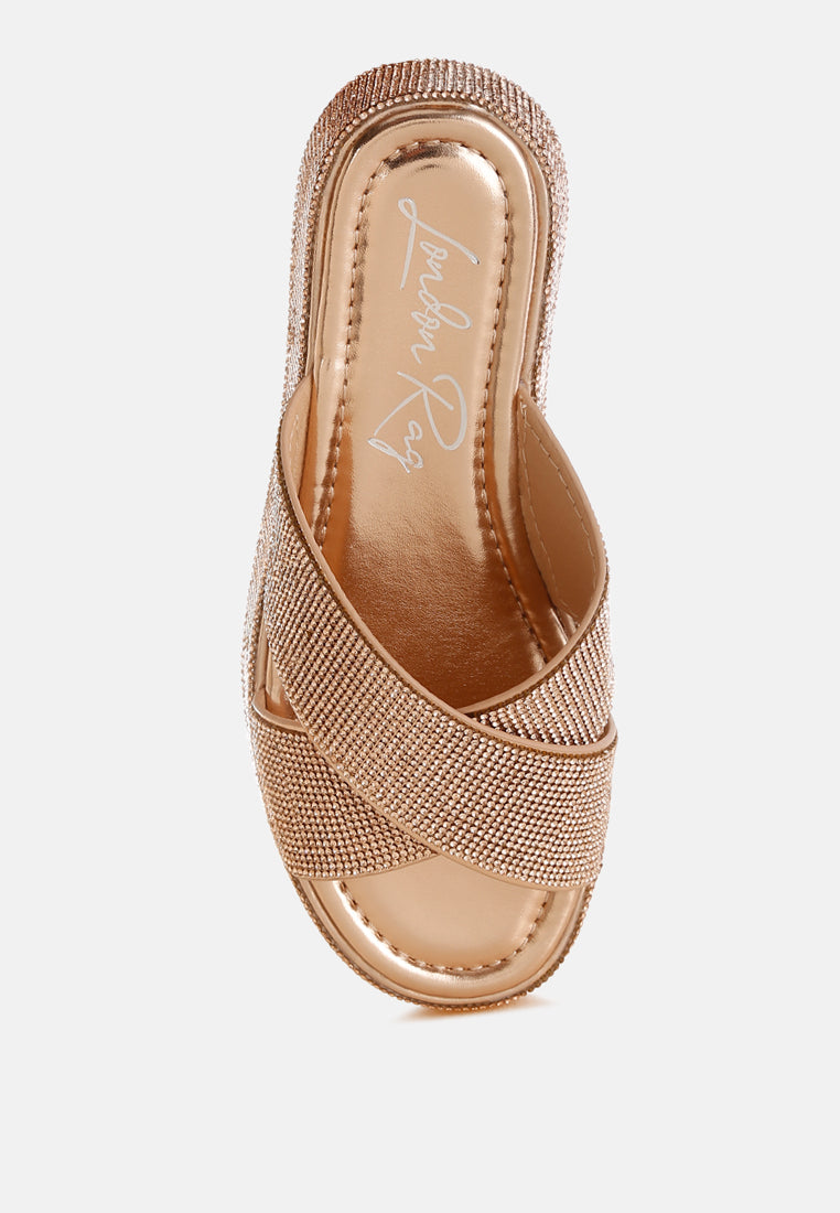 Adena Rhinestone Flatforms - Image 4