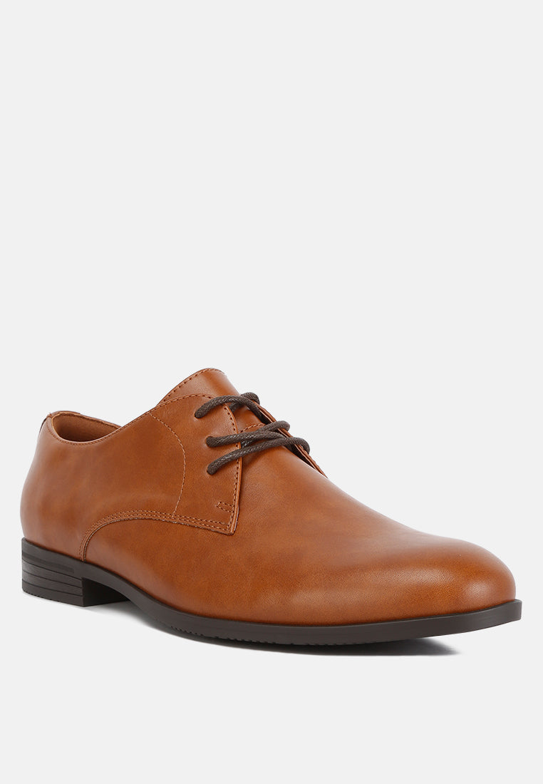 Finch Men's Minimalist Derby Shoes - Image 2