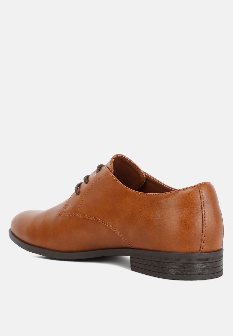 Finch Men's Minimalist Derby Shoes - Image 3