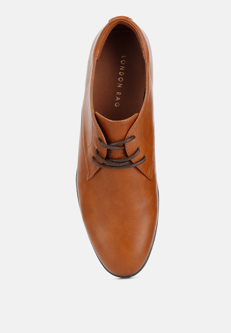 Finch Men's Minimalist Derby Shoes - Image 4