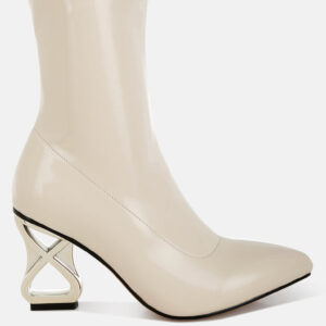 Gaias Patent Heel Boots