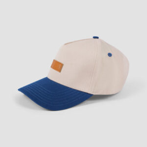 Hideout Leather Label two-tone 6-panel Dad Cap