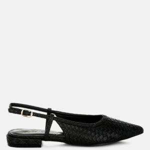 Kurina Woven Slingback Sandals