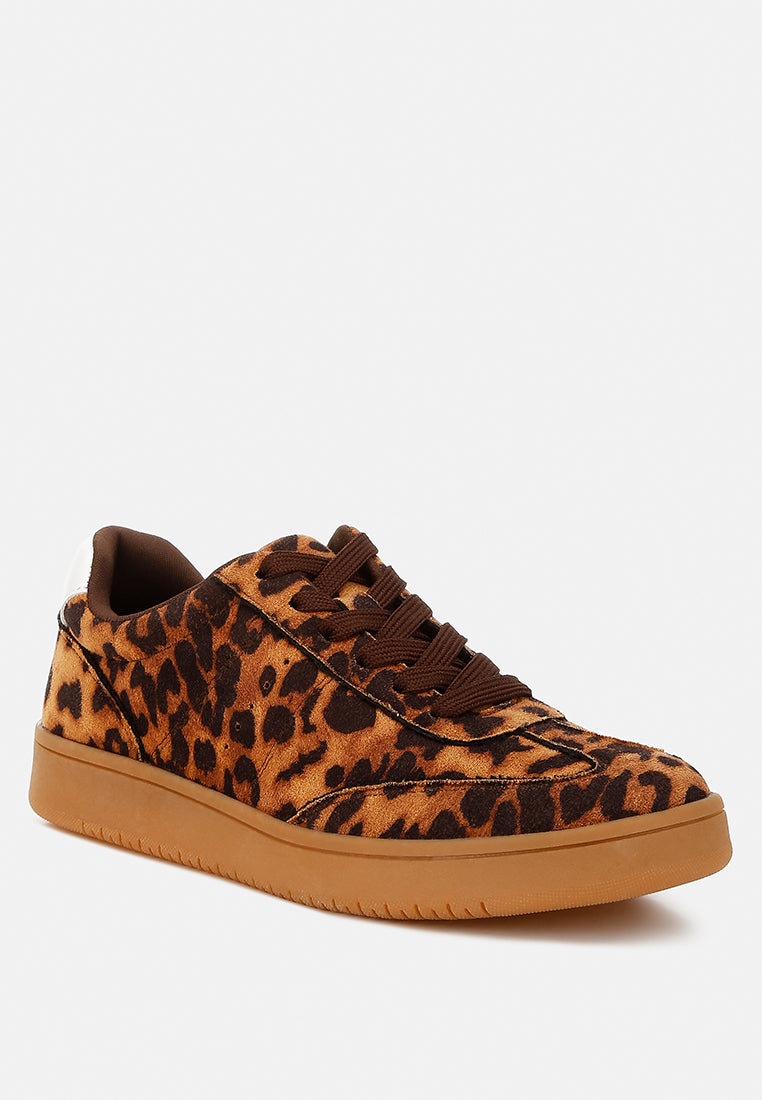 Prowler Leopard Chunky Sneakers - Image 2
