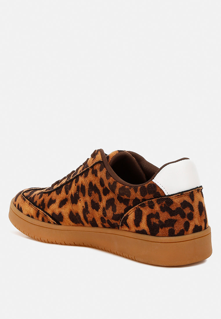 Prowler Leopard Chunky Sneakers - Image 3