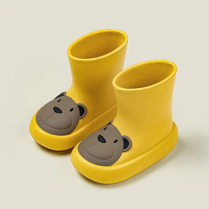 Non-slip rubber rain boots with animals - Image 13