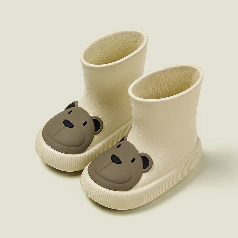 Non-slip rubber rain boots with animals - Image 11