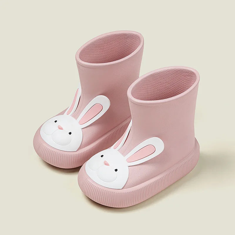 Non-slip rubber rain boots with animals - Image 20
