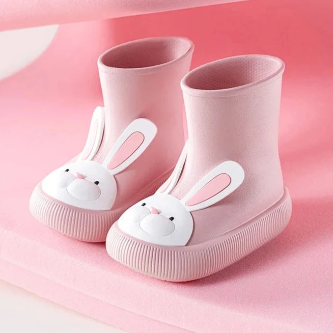 Non-slip rubber rain boots with animals - Image 2