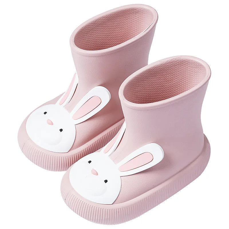 Non-slip rubber rain boots with animals - Image 3