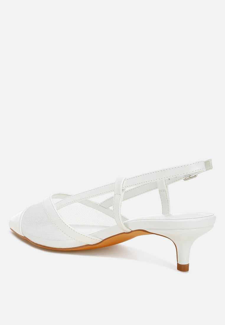 Temptress Mesh Slingback Sandals - Image 3