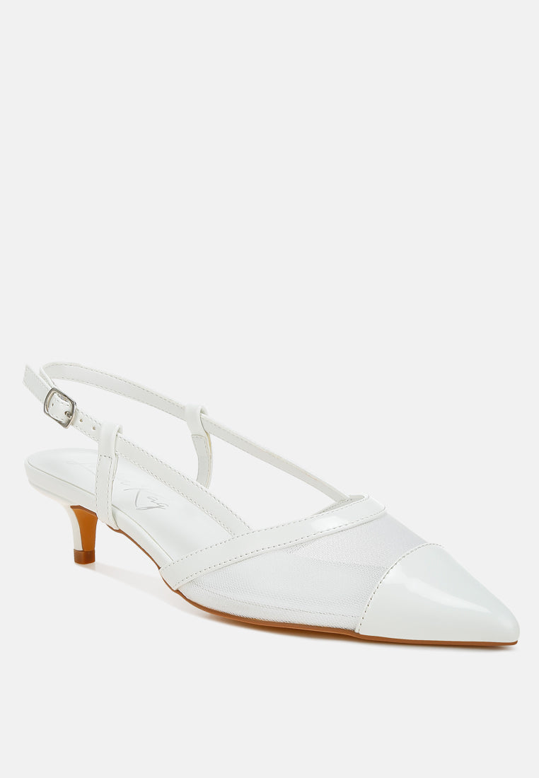Temptress Mesh Slingback Sandals - Image 2