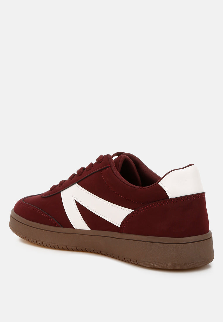 Zoomer Contrasting Patchwork Chunky Sneakers - Image 3