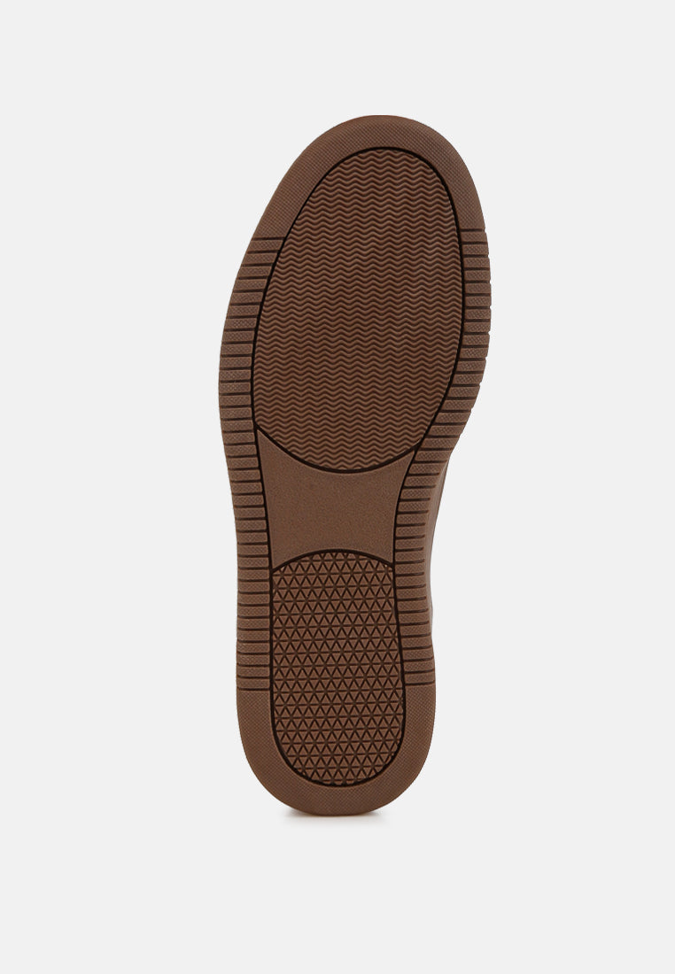 Zoomer Contrasting Patchwork Chunky Sneakers - Image 5