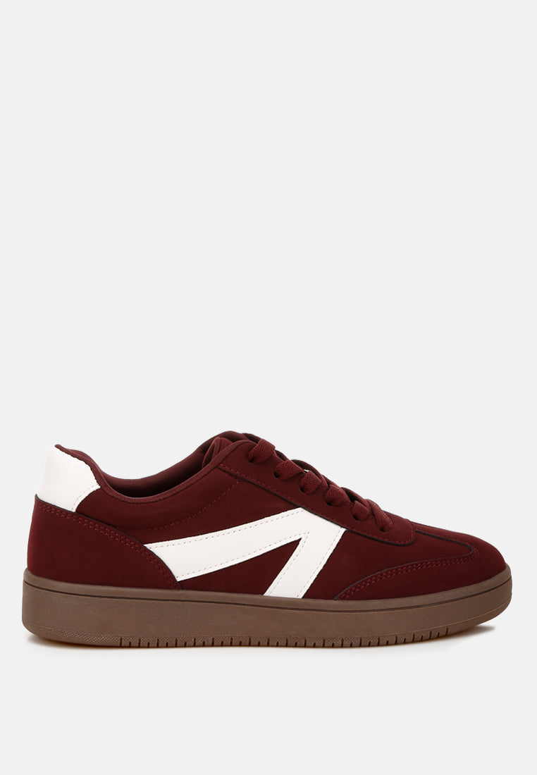 Zoomer Contrasting Patchwork Chunky Sneakers - Image 7