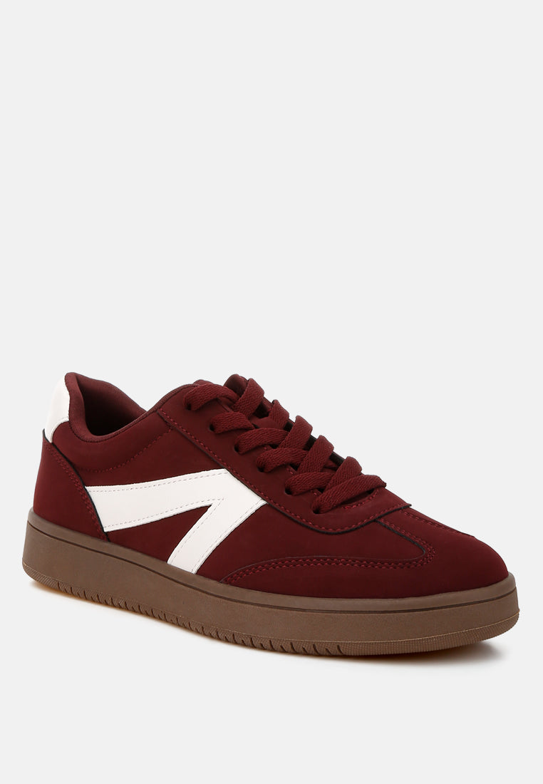 Zoomer Contrasting Patchwork Chunky Sneakers - Image 2