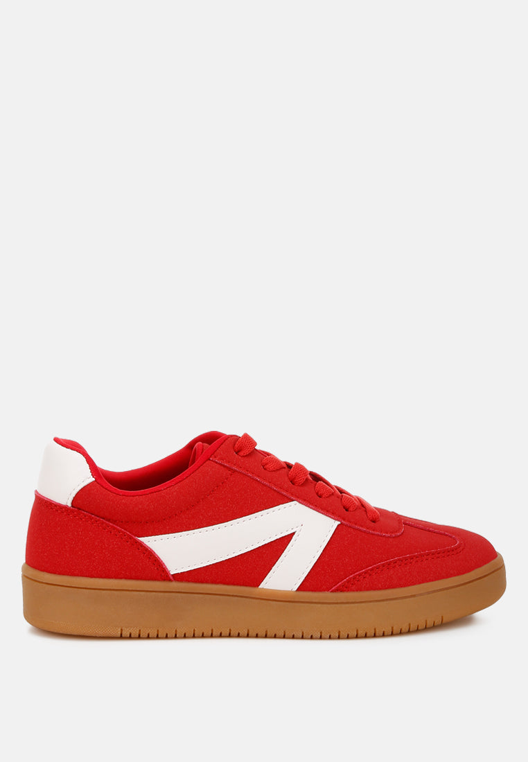 Zoomer Contrasting Patchwork Chunky Sneakers - Image 21