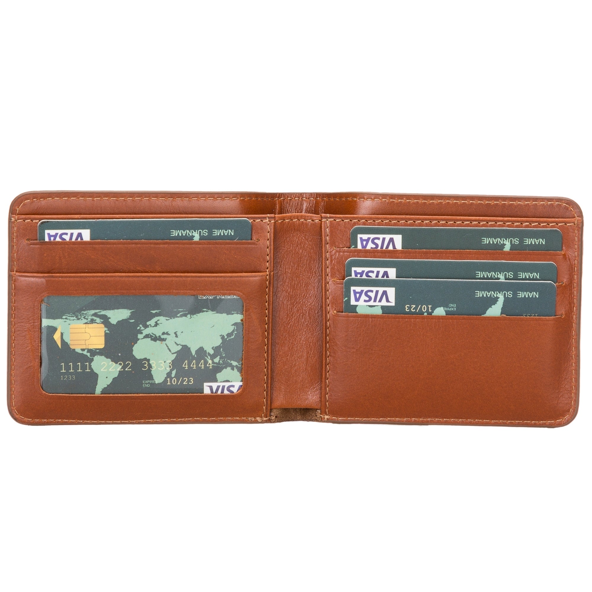 Arvada Handmade Bifold Leather Men Wallet - Image 5