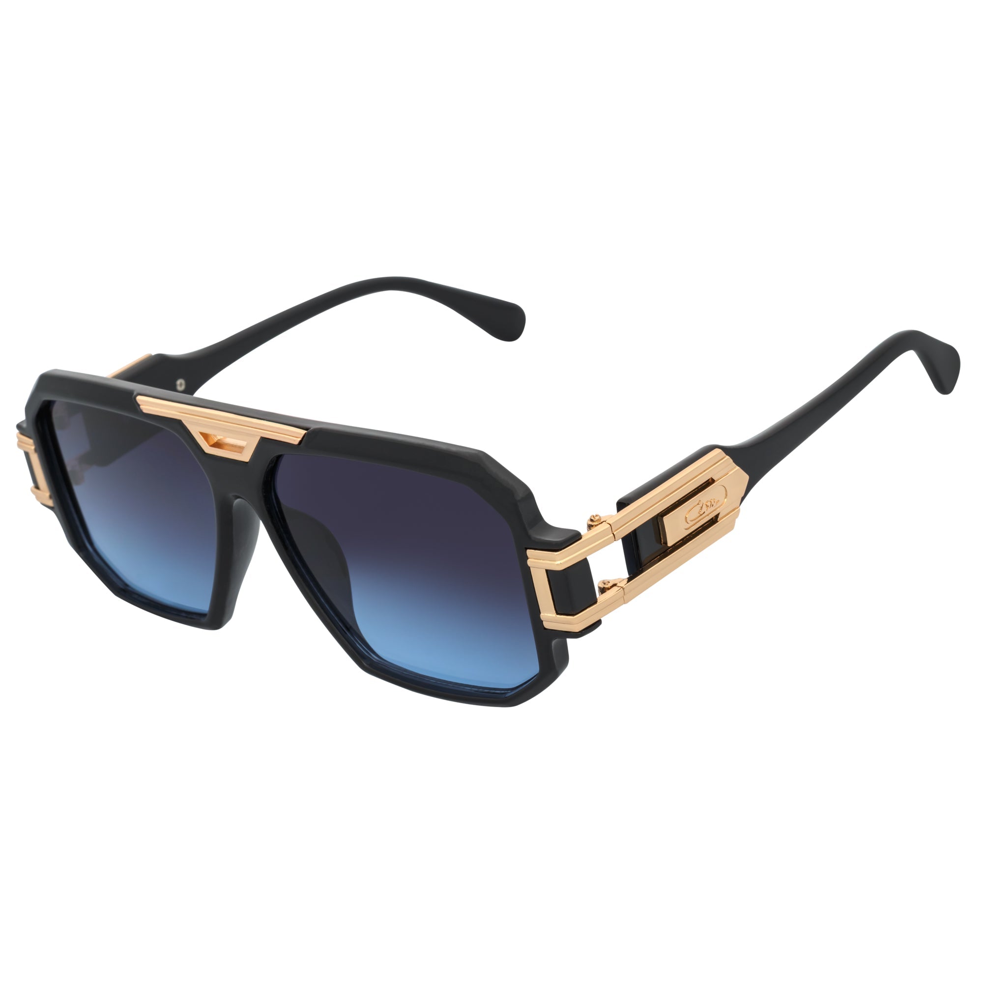 LEGEND - Square Sunglasses Black Blue-Lavender Fade - Image 2