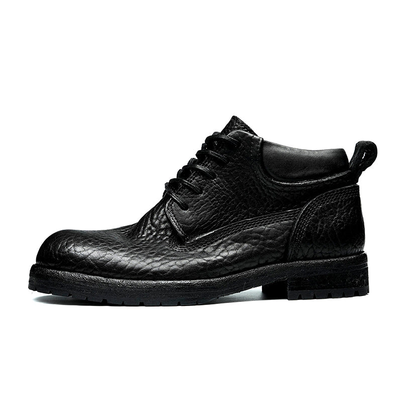 Luxurious Goodyear Welted Elite Men's Leather Boots - Image 6