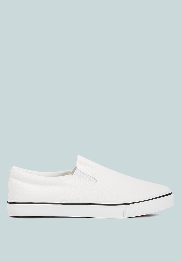 Men's canvas slip-on sneakers - Image 7