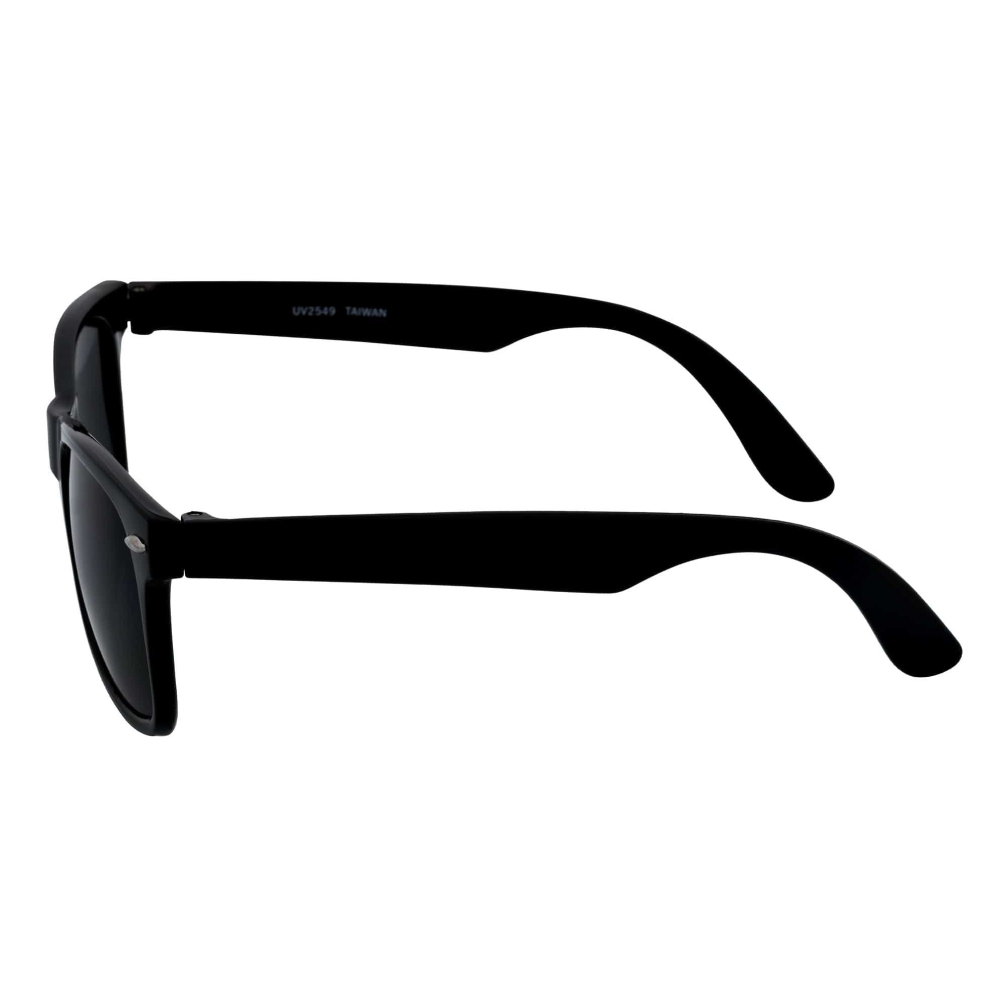 BLACKJACK - Horn Rimmed Sunglasses Gloss Black Smoke - Image 5