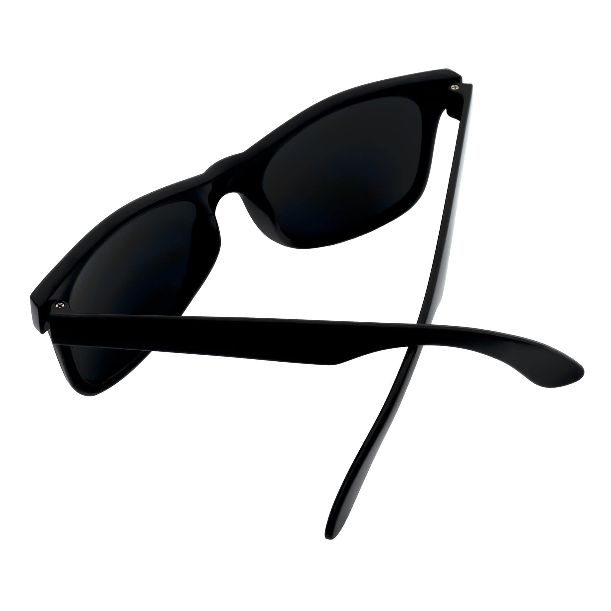 BLACKJACK - Horn Rimmed Sunglasses Gloss Black Smoke - Image 4