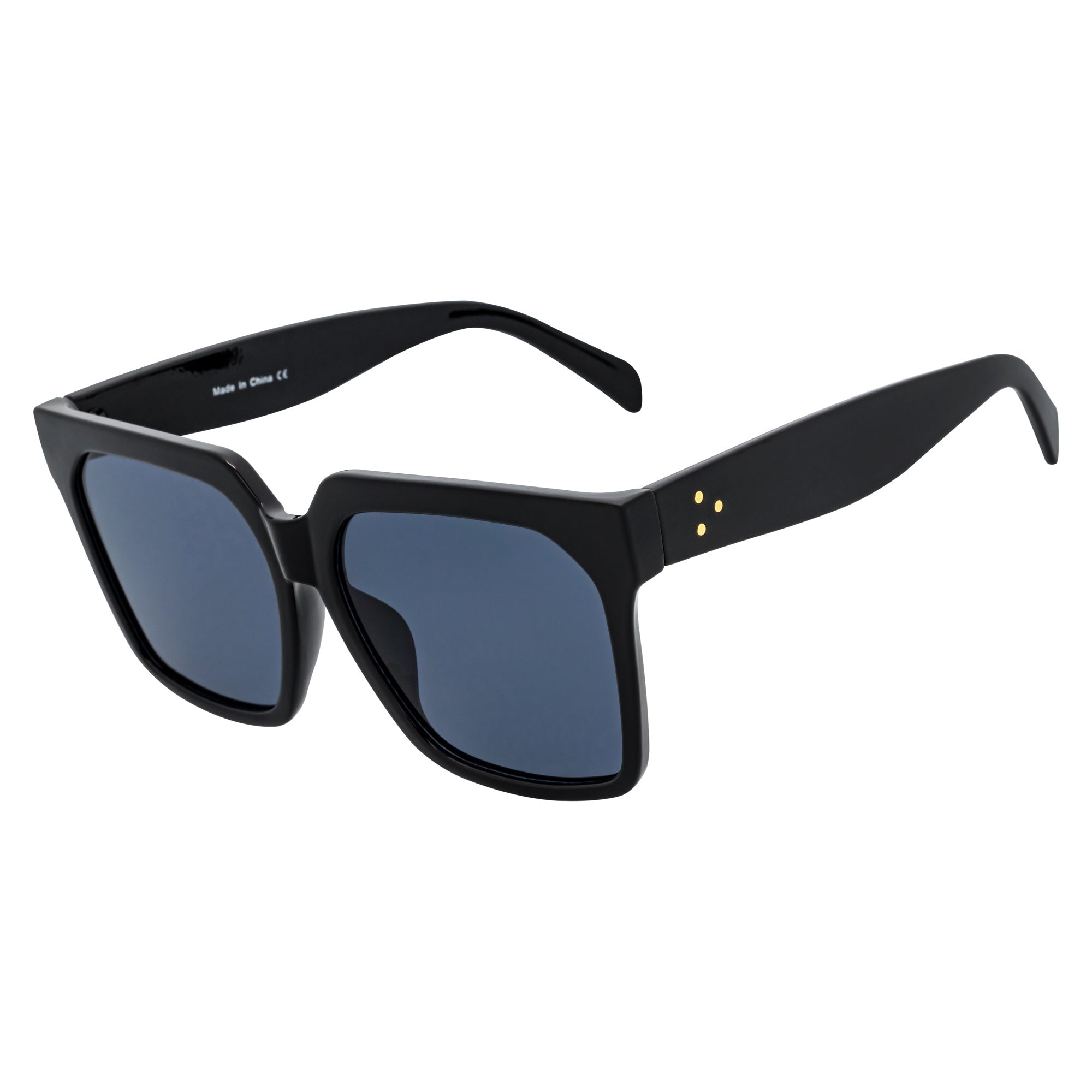 TARA - Womens Butterfly Black Sunglasses Smoke - Image 2