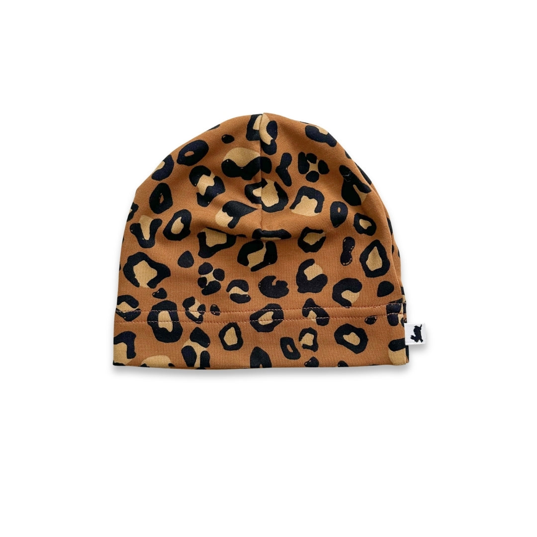 Baby/Kids' Bamboo Beanie | Bronze Leopard - Image 3