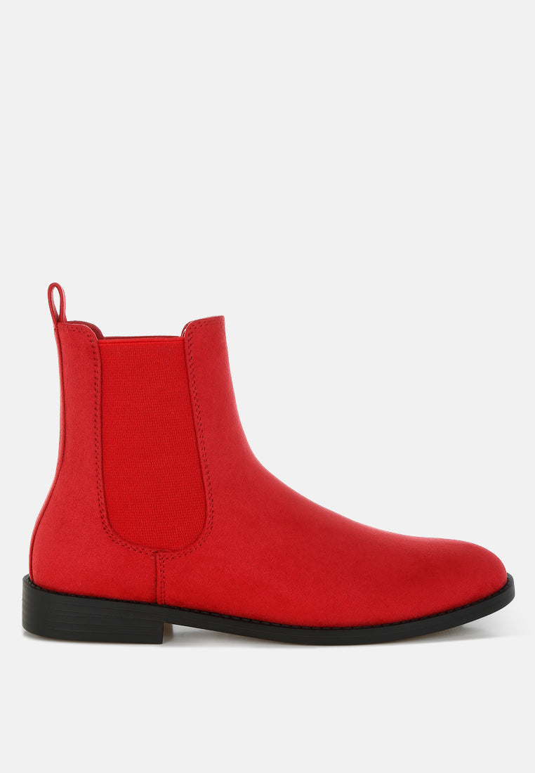 AYASA Low Block Heel Chelsea Boots - Image 38