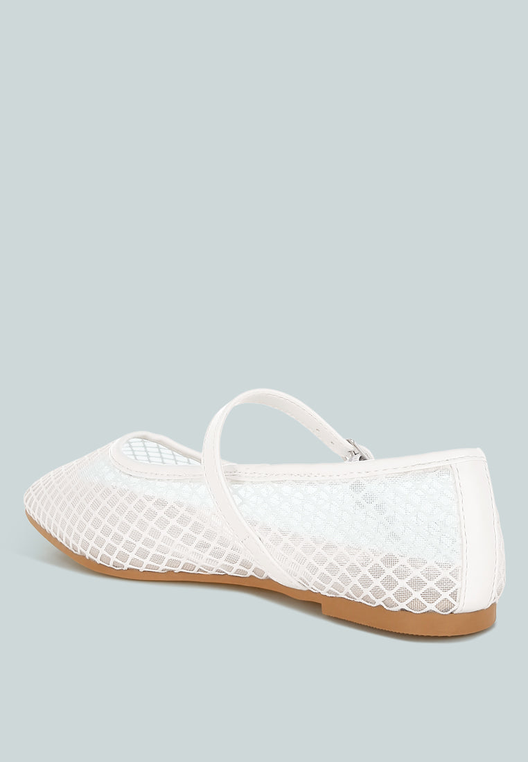 Averona Mesh Mary Jane Flats - Image 3