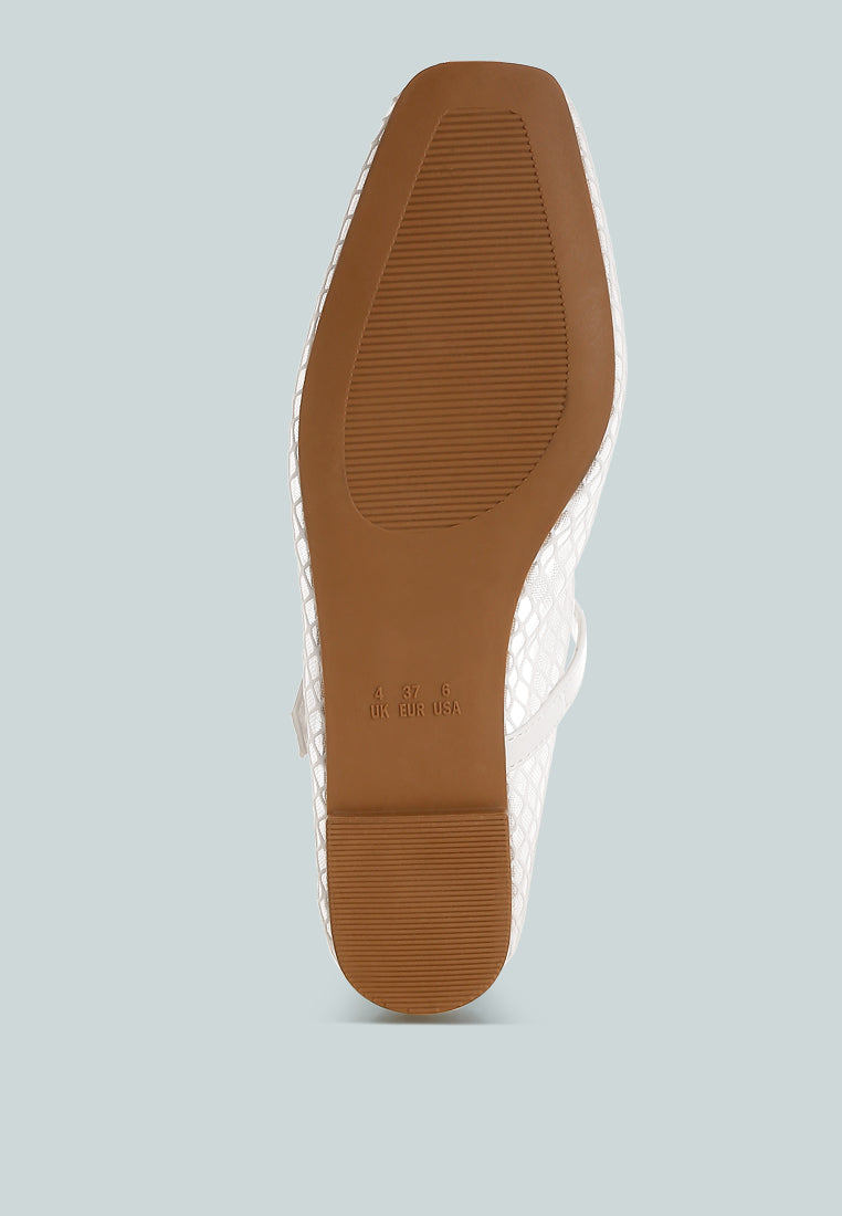 Averona Mesh Mary Jane Flats - Image 5