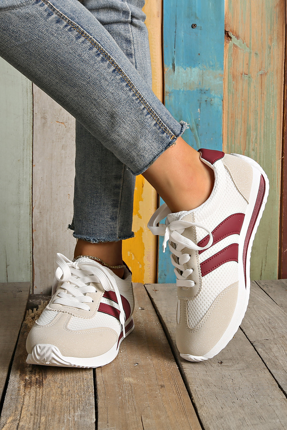 Karter Breathable Lace-up Sneakers - Image 15