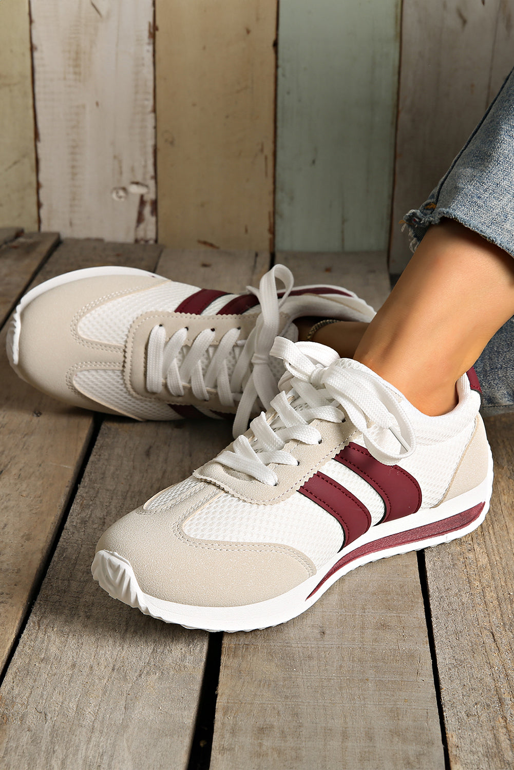 Karter Breathable Lace-up Sneakers - Image 4