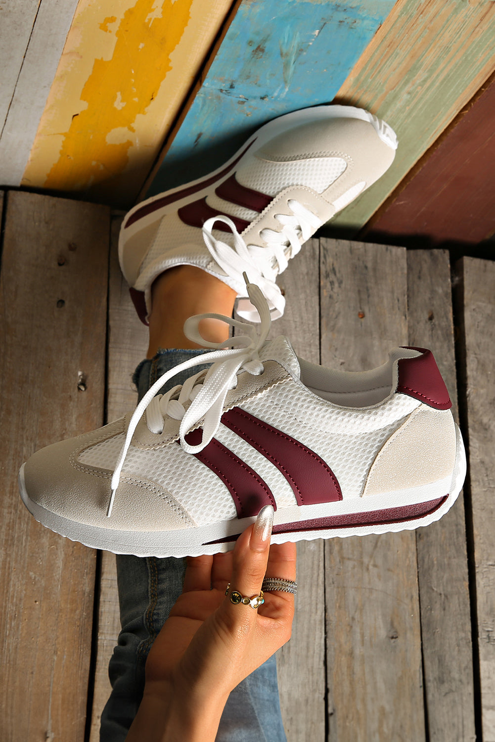 Karter Breathable Lace-up Sneakers - Image 5