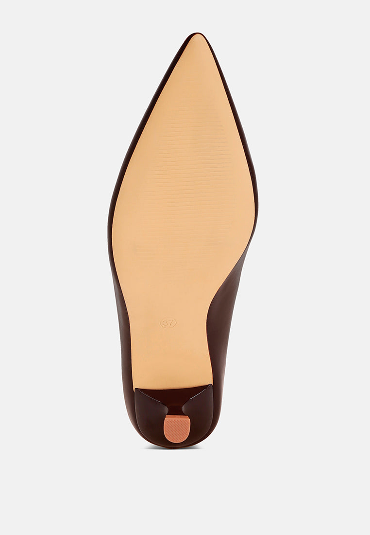 Blara Pointed Toe Pump Heels - Image 5