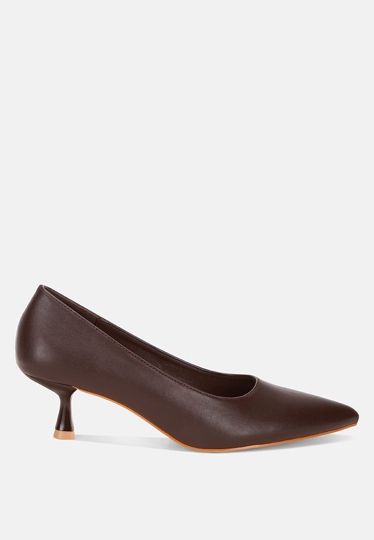 Blara Pointed Toe Pump Heels - Image 9