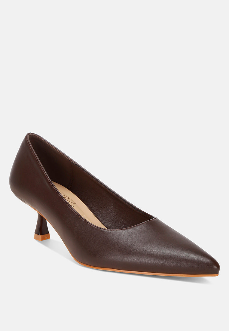 Blara Pointed Toe Pump Heels - Image 2