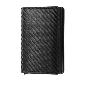 Carbon Fiber RFID Slim Wallet for Men