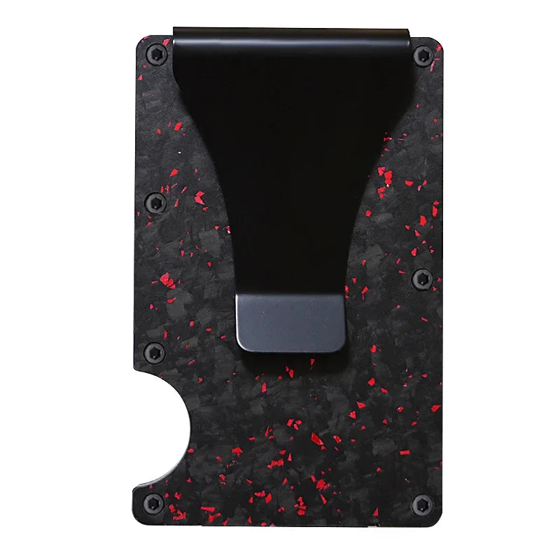 Carbon Fiber Slim Credit Card Holder Wallet for Men - Image 2