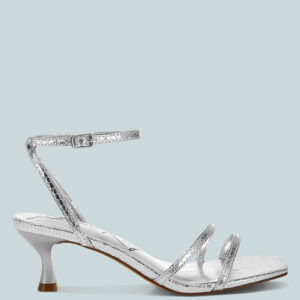 Deacon Faux Leather Strappy Sandals