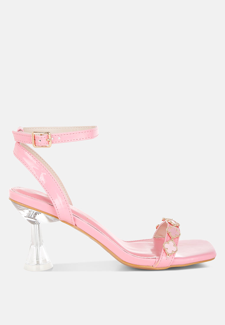 Ebina Charm Detail Spool Heels - Image 33