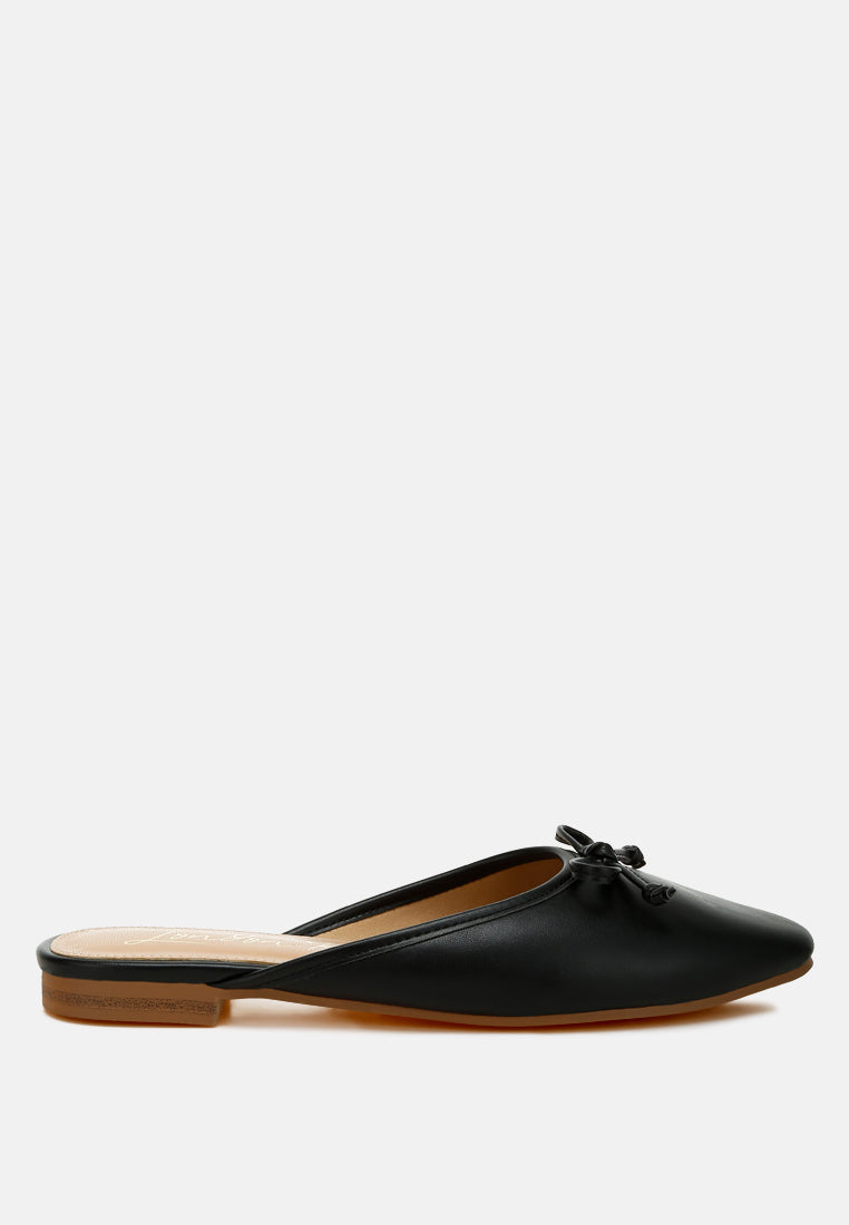 Eras Bow Slip-On Flat Mules - Image 16