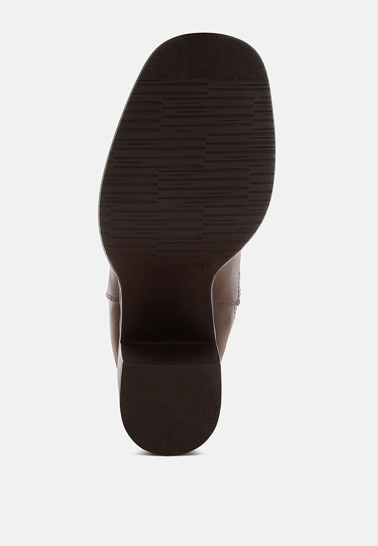 Scuala Faux Leather Chelsea Boots - Image 5