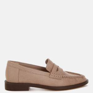 Fhalko Penny Strap Low Block Heel Loafers