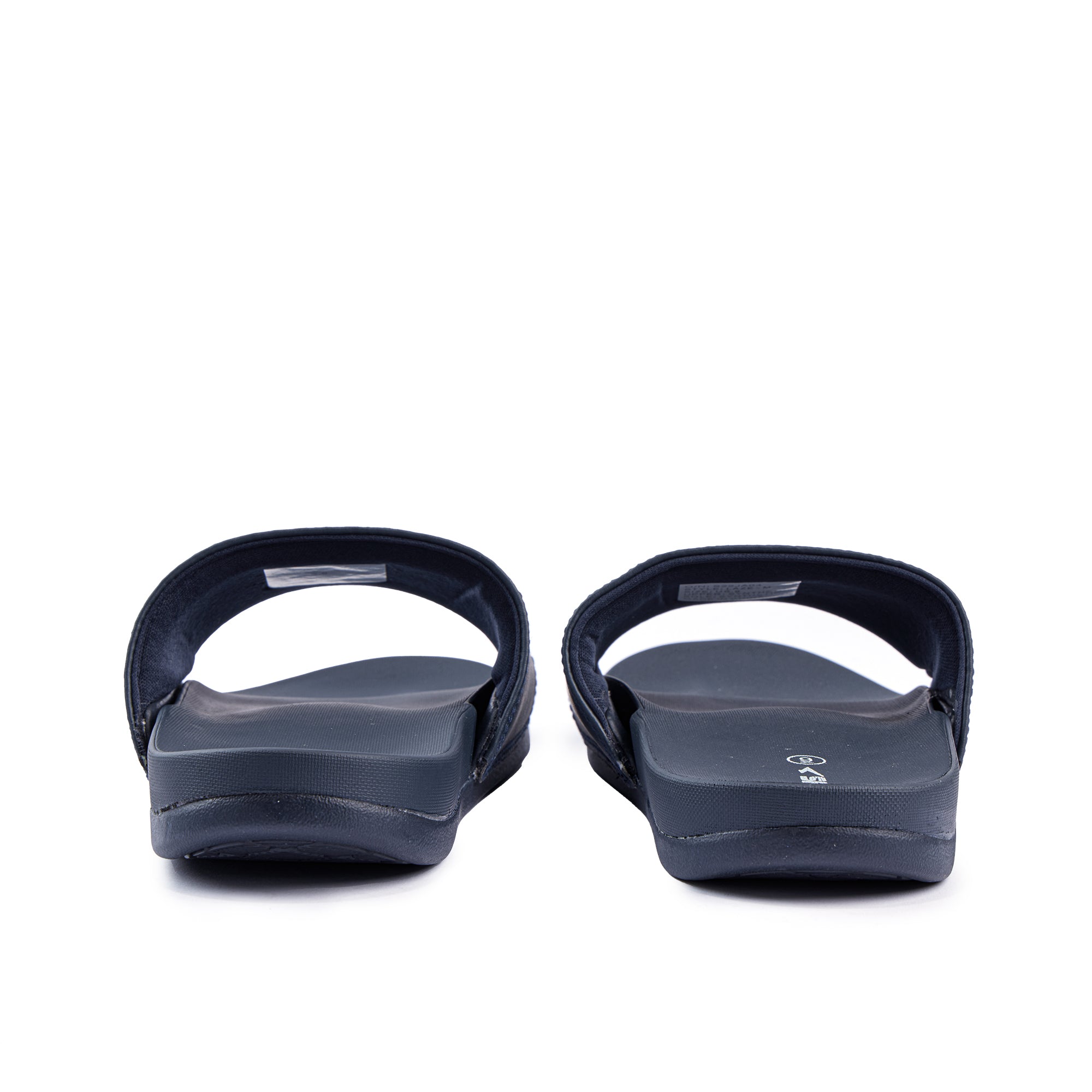 Laze Mens Slides - Navy - Image 5