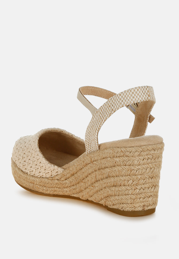 Lathan Raffia Espadrilles Sandals - Image 3