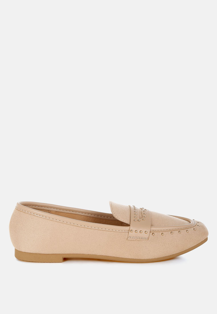 Lumina Penny Strap Studded Loafers - Image 12