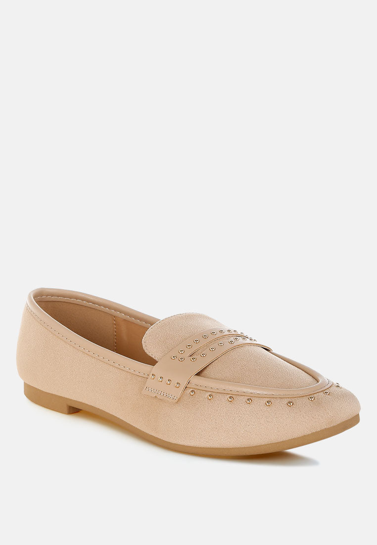 Lumina Penny Strap Studded Loafers - Image 2