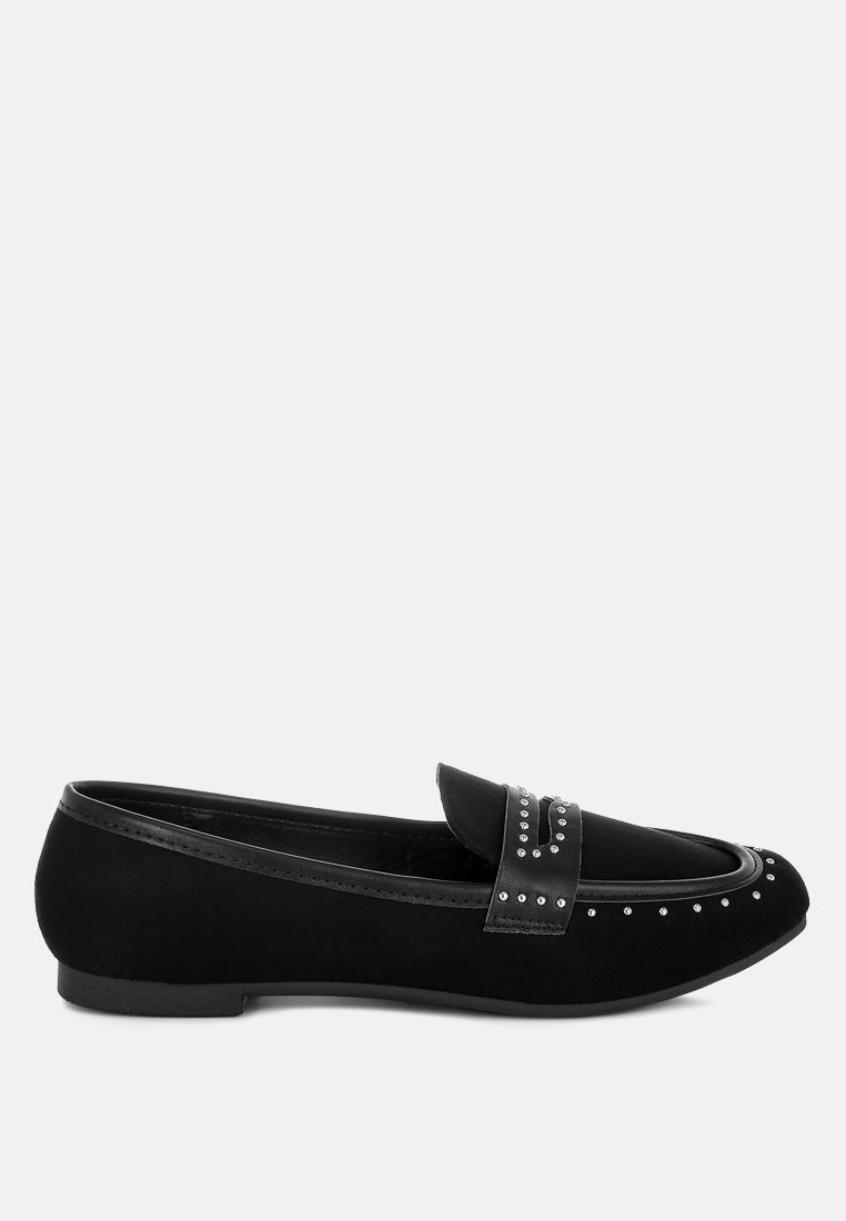 Lumina Penny Strap Studded Loafers - Image 32